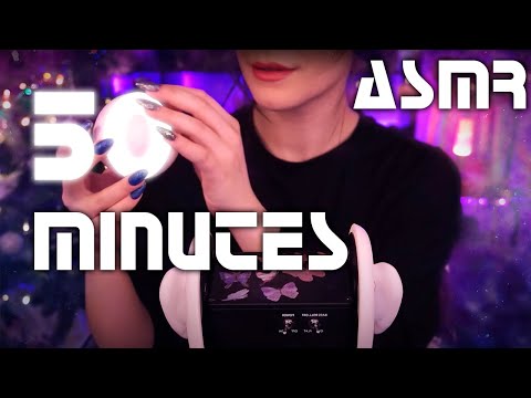 АСМР Триггеры для сна 💎 Таппинг, Звуки пены, Кисточки, Губки 💎 ASMR Triggers for Sleep / No Talking