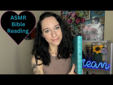 ASMR Up Close Whispers-Ear to Ear Bible Reading Of The Psalms-Christian ASMR