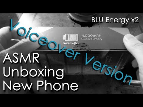Unboxing Blu Energy x2 Phone - Scottish ASMR Muzz -