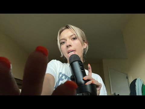ASMR| 30 Minutes of Fast & Aggressive Triggers: Mouth Sounds, Tapping/ Scratching/ Hand Sounds