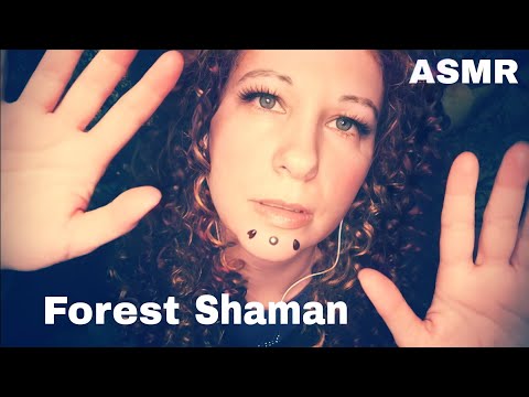 ASMR Forest SHAMAN Saves Your Life - Inaudible Whispering - SHAMAN Roleplay - Personal Attention