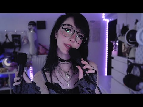 ASMR ☾ breathy ear to ear whispering ☁️ come to a beautiful place with me ✨