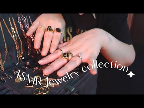 ASMR Jewelry Collection 💎✨soft spoken✨ Simple and Realistic