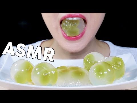 ASMR Muscat Grape Gummy Jelly 샤인머스켓 포도젤리 먹방 | MINEE EATS