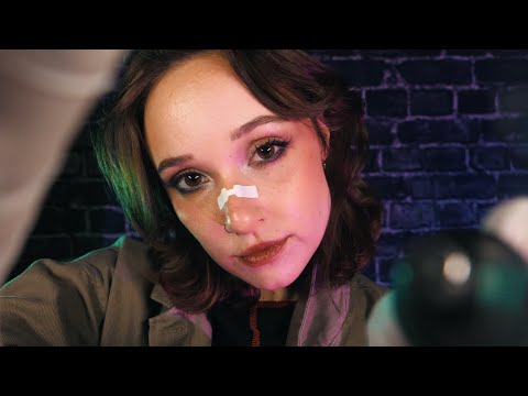 ASMR Face Tattoo on YOU (The Shop is a Shell Business) | Personal Attention, Walking All Around You