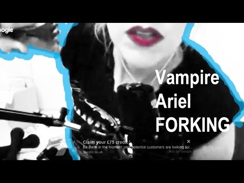 Vampire Ariel relaxing Forking LIVE 4th November 8pm GMT