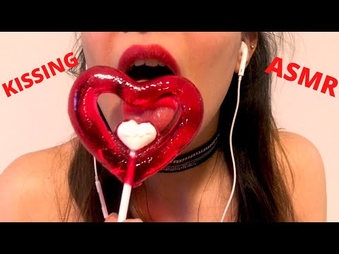 ASMR( Lollipop, Licking, Kissing,MouthSounds)