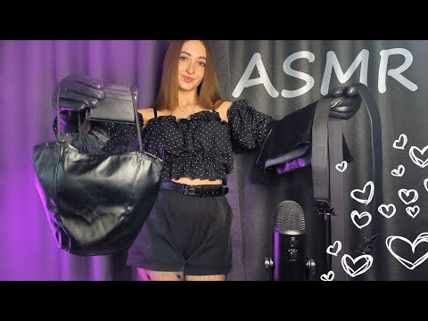 ASMR 100% FULL LEATHER TRIGGERS | Relaxing Leather Gloves SOUNDS | No Talking