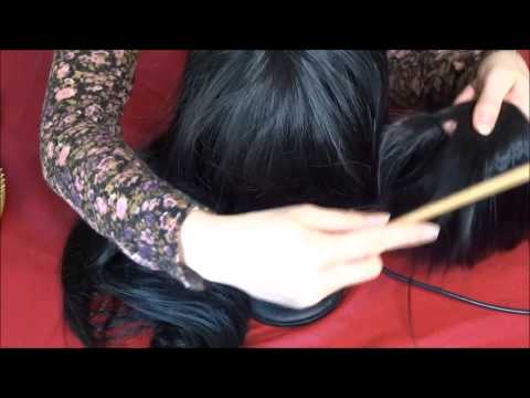 ASMR Brushing and Styling Your Hair / Scalp Massage