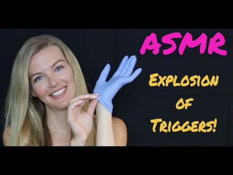 ASMR - Explosion of Relaxing Triggers (soft spoken and whispered)