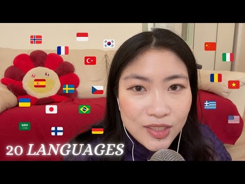 ASMR Trigger Words in 20 Languages 🌎