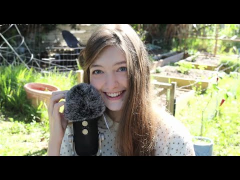 ASMR Outside in the Garden with Ducks & Chickens