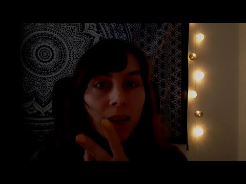 ASMR - personality test, ear to ear whispers, word repetition