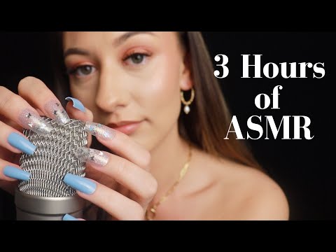 ASMR 3 Hours of Triggers for Relaxation & Sleep 😴 (No Talking)