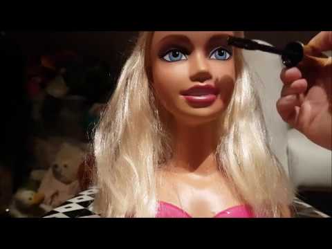 Asmr Doing Barbie's  make up & whispering