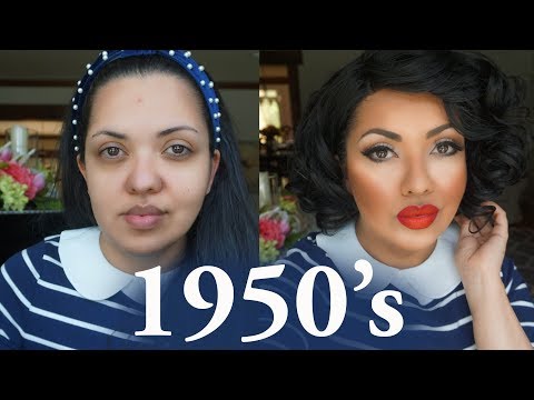 ASMR Doing OUR Makeup 1950's Style Personal attention Soft spoken #VintageMakeup #PinUpMakeup