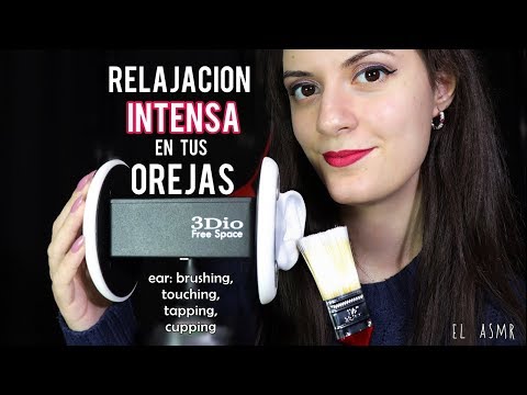 ♡ASMR español♡ RELAJACION INTENSA EN TUS OREJAS.| EAR ATTENTION!