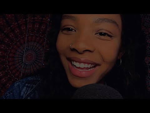 ASMR INAUDIBLE AND UNINTELLIGIBLE WHISPERING + face brushing