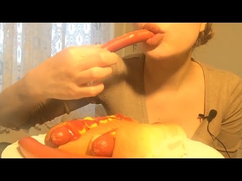 Hotdogs & Onion Rings + HAPPY NEW YEAR XXXX (ASMR Eating Sounds) - Crunchy ;P