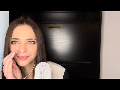 ASMR| Clicky Whisper/Ramble (lots of mouth sounds)