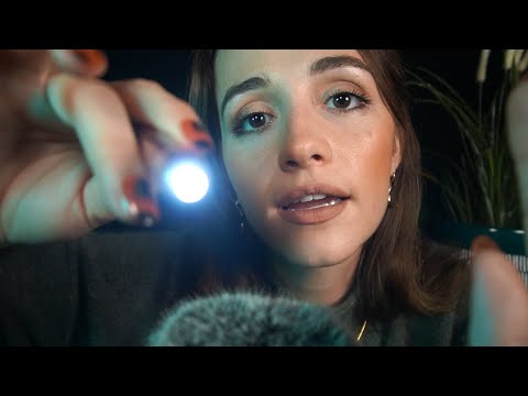 ASMR for ANXIETY Relief | (EFT Tapping, Deep Breathing, Light & Sound Therapy)