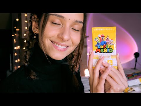 NostalgiASMR - Unboxing Mario Panini pour dodo