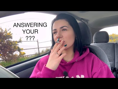 ASMR | Answering Your Questions! (Smoking & Whispering Q&A)