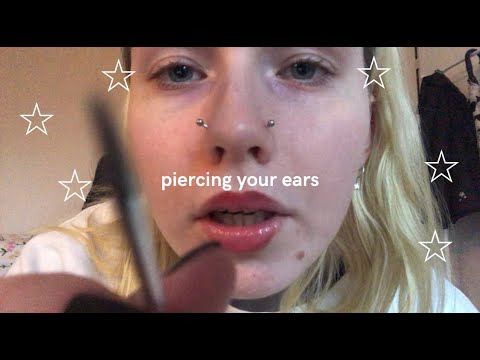 lofi asmr! [subtitled] piercing your ears!
