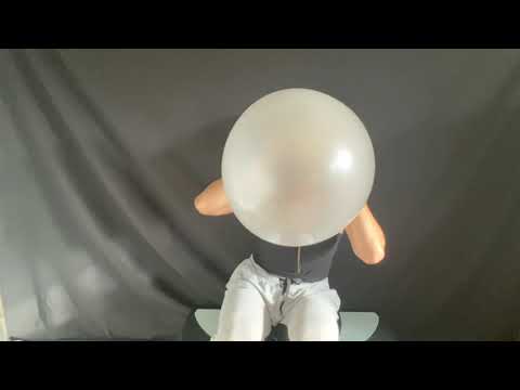 ASMR blowing up big bubble gum | super bubble