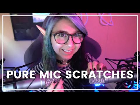 ASMR // Mic Scratches for sleeping 😴