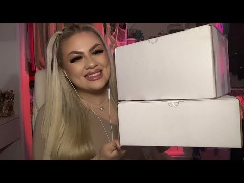 ASMR Get glowing skincare PR unboxing & $100 giveaway❤️