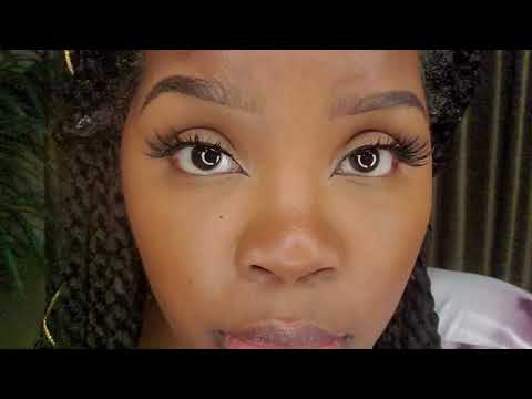 Finally Doing Your Lashes Whispered ASMR Satisfying Personal Attention Role Play (No Gum)