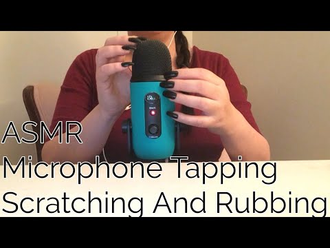 ASMR Microphone Tapping Scratching And Rubbing