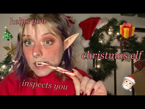 ASMR santa’s elf welcomes you to the toy workshop roleplay 🧝🏻‍♀️🎅🏻✨