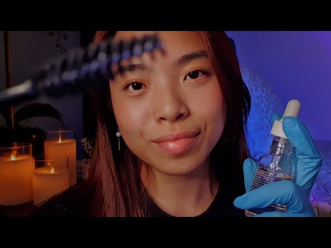 ASMR Face Examination & Specimen Collection 🧬 Face Touching & Personal Attention (Layered Sounds)