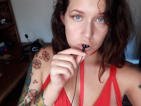 ASMR Binaural Mouth Sounds  - Putting you in my Mouth