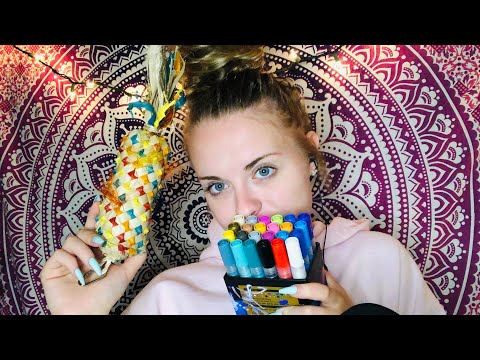 ASMR! Tapping And Scratching! Unique Items! Whispers