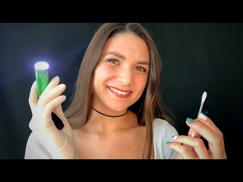 ASMR Relaxing Face Examination - Medical RP (Personal Attention)