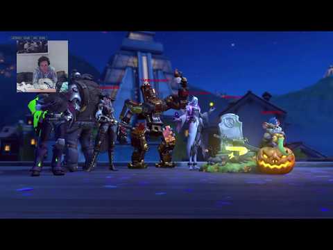 Overwatch Fun LOW GRAV MYSTERY HEROES  WITH KITTY LIVE2