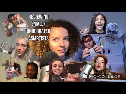 ASMR | reviewing small/underrated ASMRTIST’s PT2