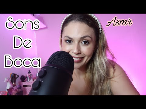 ASMR: MOUTH SOUNDS AND CAMERA TOUCHING (sons de boca)