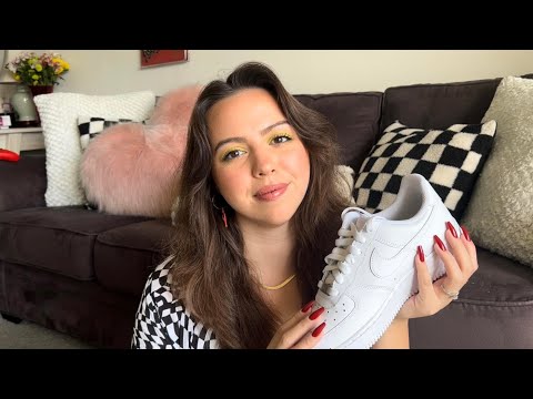 ASMR Shoe Haul ✨ | Sneakers, Boots, Wedding Shoes 🤍 | Shoe Triggers, Shoe Tapping, Leather Sounds 🤩