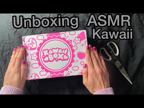 ASMR Unboxing Kawaii - Crinkle Plastic, Tapping & Soft Spoken!