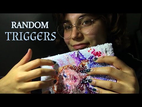 ASMR Random Triggers with a paperclip 📎| no talking (slower & gentle ASMR)✨