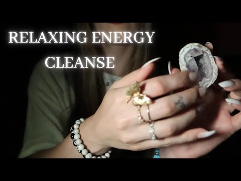 Reiki ASMR | Energy cleanse, relaxing the body (fall asleep quickly)