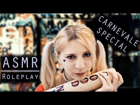 ASMR Whisper | Short Harley Quinn Roleplay Special (Happy Carnevale)