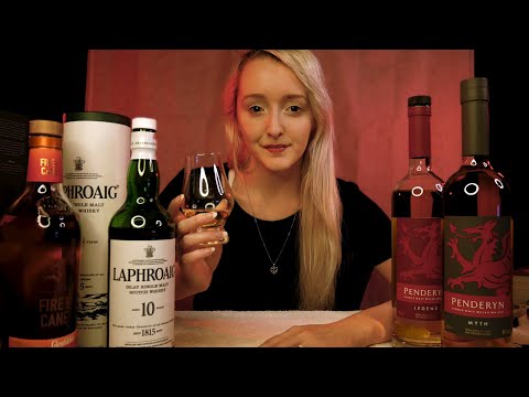 ASMR Whisky Tasting Session | Scotch & Welsh 🥃