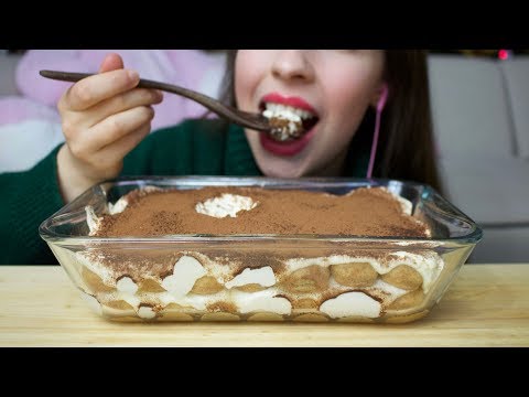 ASMR ITALIAN TIRAMISU CAKE (Extreme Soft Eating Sounds) NO TALKING