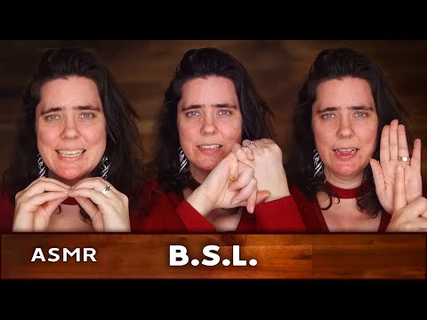 ASMR Learning the BSL Alphabet (British Sign Language)