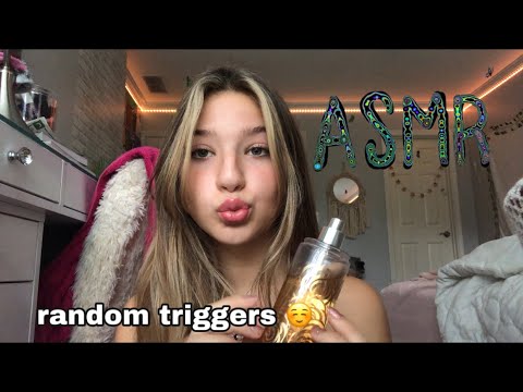 ASMR// Random Triggers and Some Rambling!!